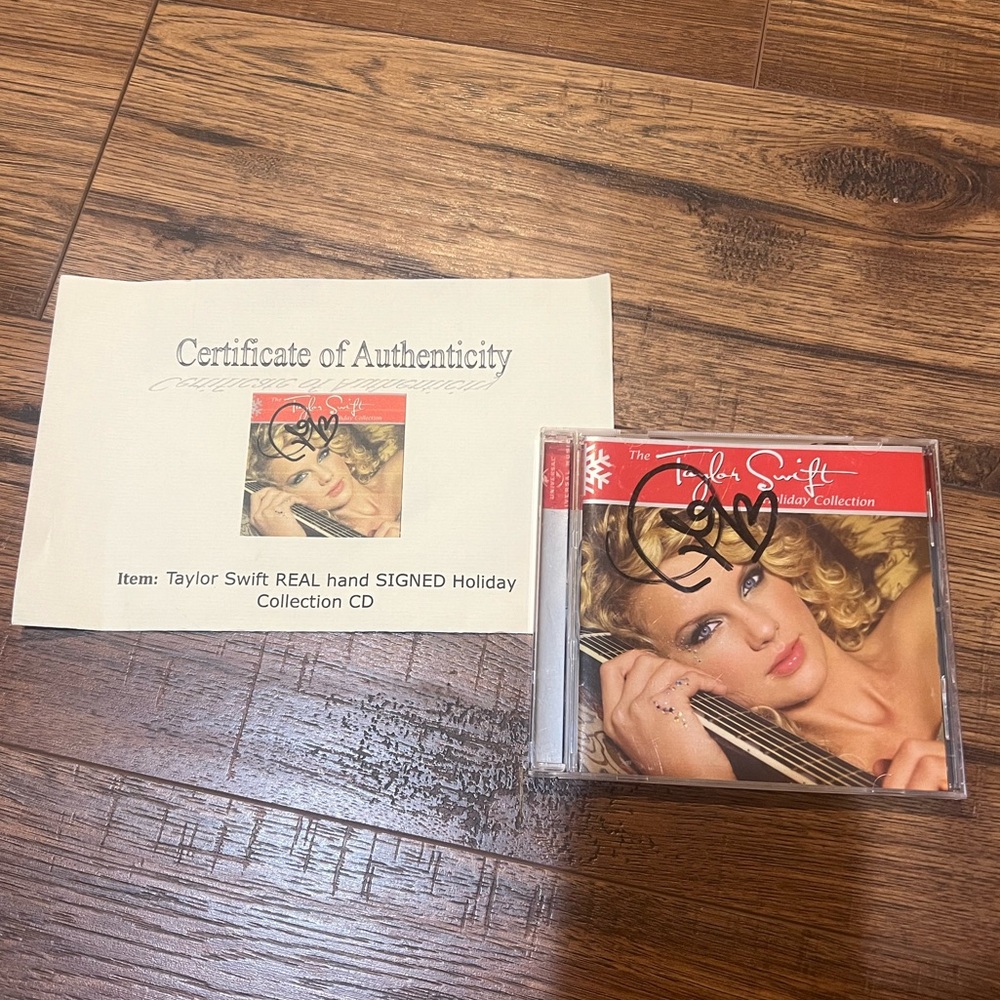 Taylor Swift CD- SIGNED